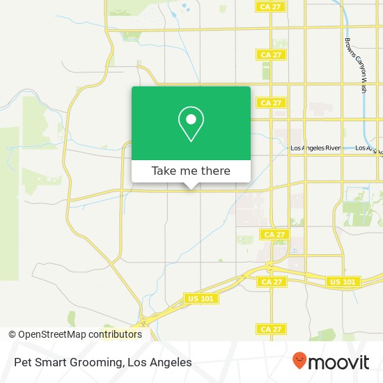 Mapa de Pet Smart Grooming