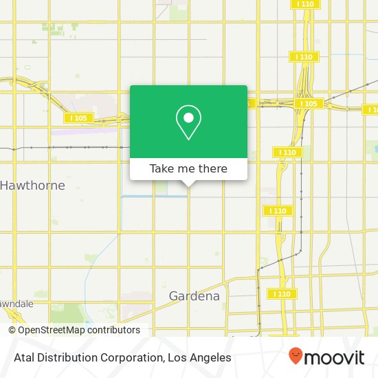 Atal Distribution Corporation map