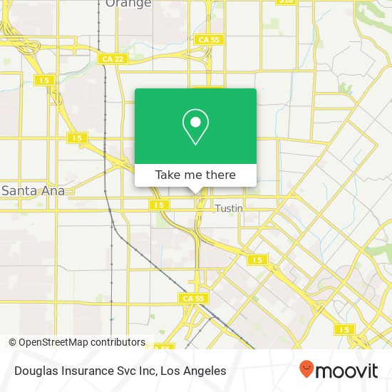 Douglas Insurance Svc Inc map