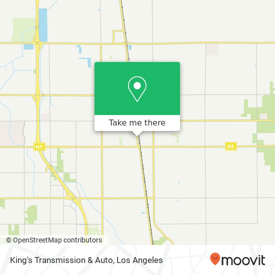 Mapa de King's Transmission & Auto