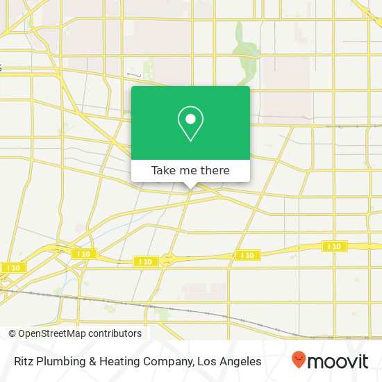 Ritz Plumbing & Heating Company map