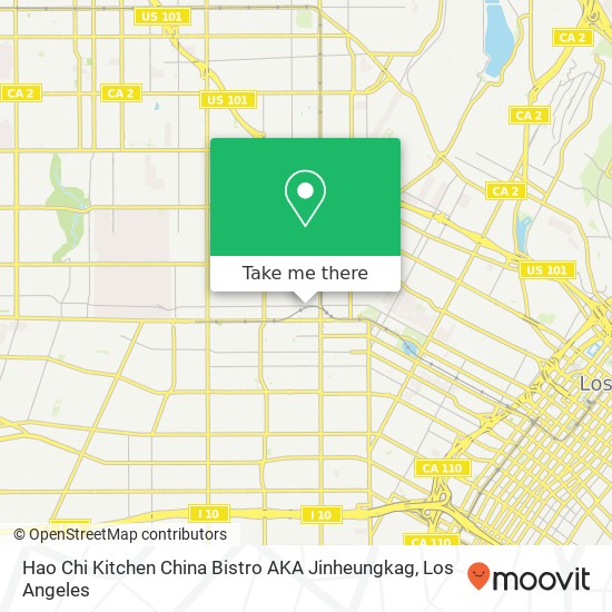 Mapa de Hao Chi Kitchen China Bistro AKA Jinheungkag