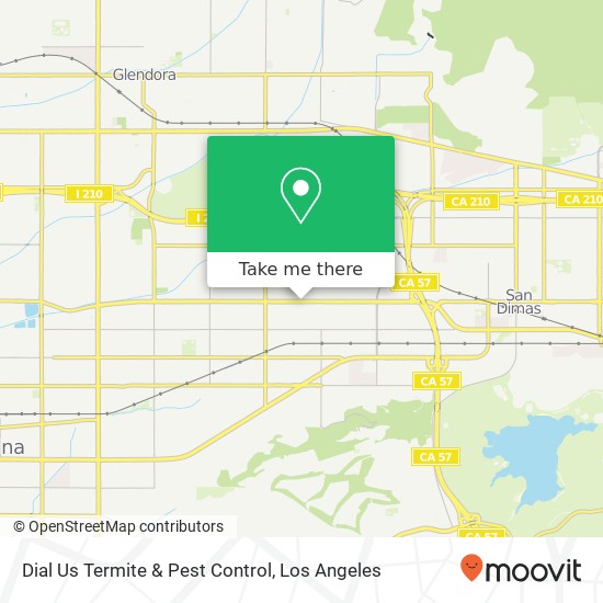 Dial Us Termite & Pest Control map