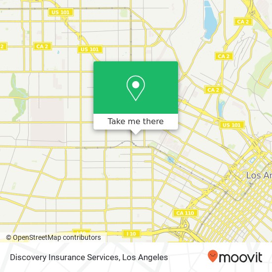 Mapa de Discovery Insurance Services