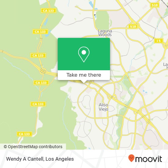 Mapa de Wendy A Cantell