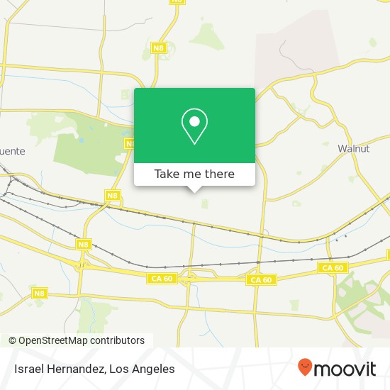 Israel Hernandez map