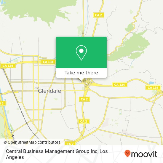 Mapa de Central Business Management Group Inc