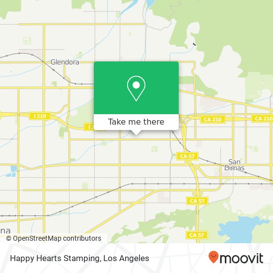 Mapa de Happy Hearts Stamping