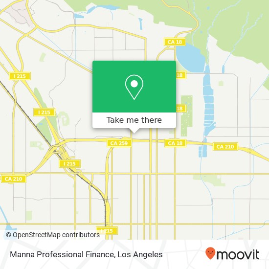 Mapa de Manna Professional Finance