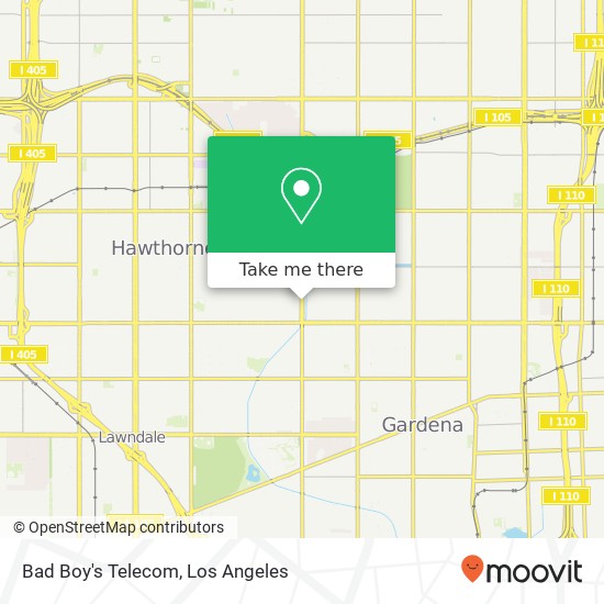 Mapa de Bad Boy's Telecom