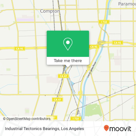 Mapa de Industrial Tectonics Bearings