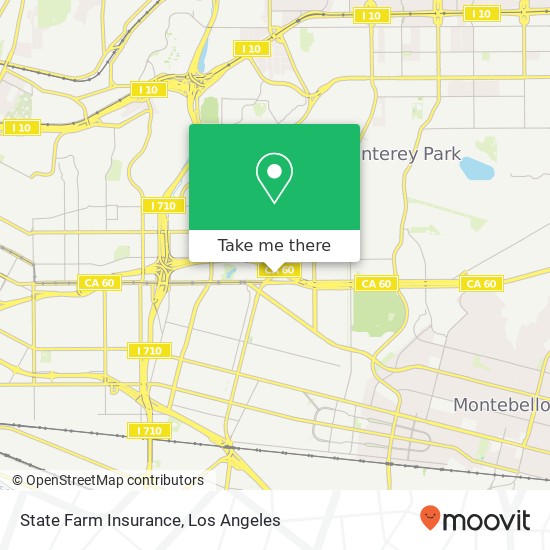 State Farm Insurance map