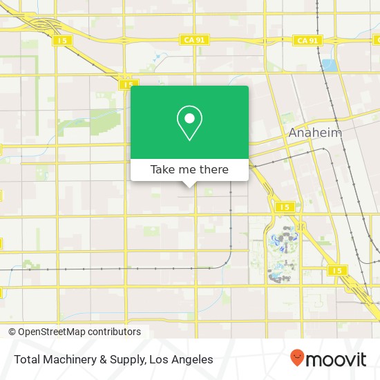 Total Machinery & Supply map