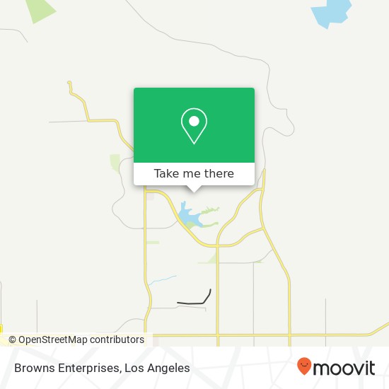 Browns Enterprises map