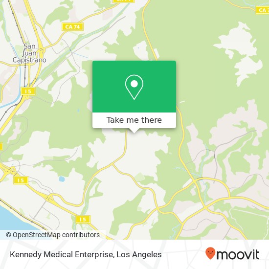 Mapa de Kennedy Medical Enterprise