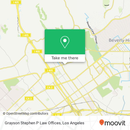 Mapa de Grayson Stephen P Law Offices