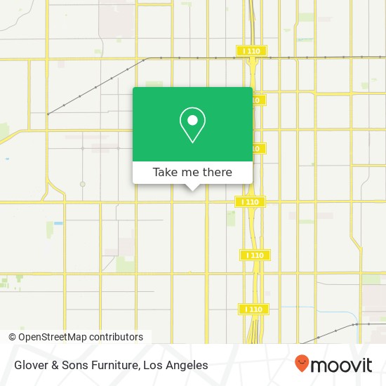 Glover & Sons Furniture map