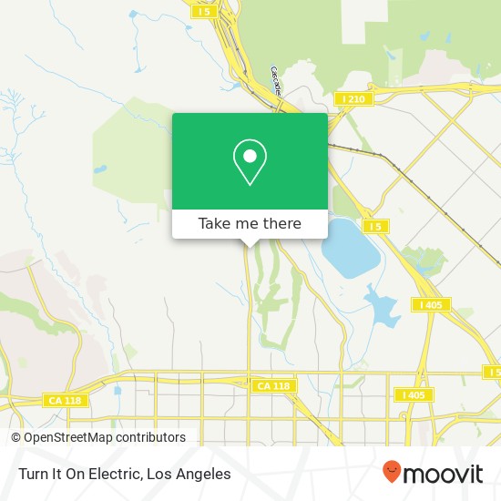 Turn It On Electric map