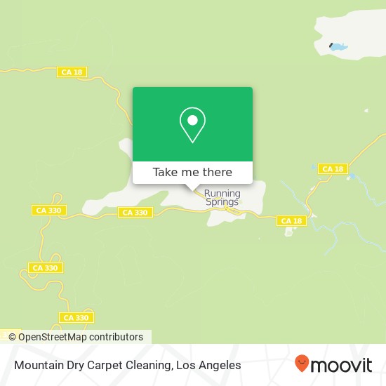 Mapa de Mountain Dry Carpet Cleaning