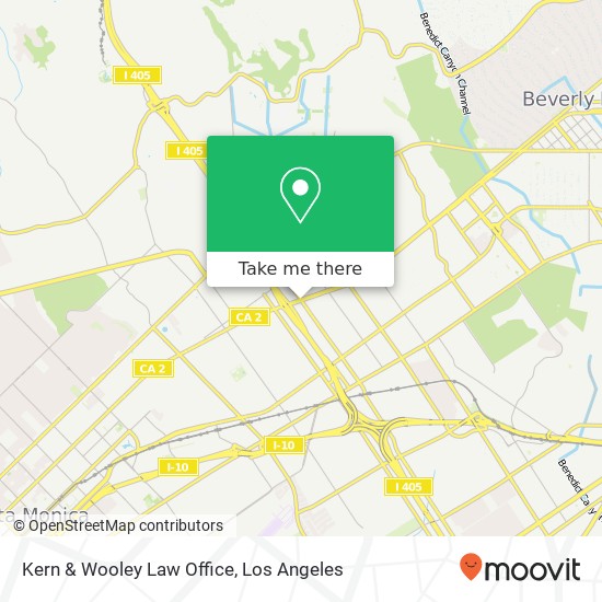 Mapa de Kern & Wooley Law Office