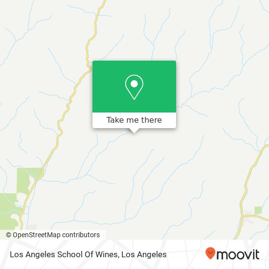 Los Angeles School Of Wines map