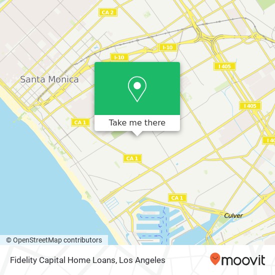 Fidelity Capital Home Loans map