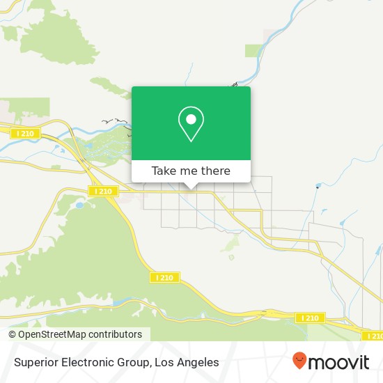 Mapa de Superior Electronic Group
