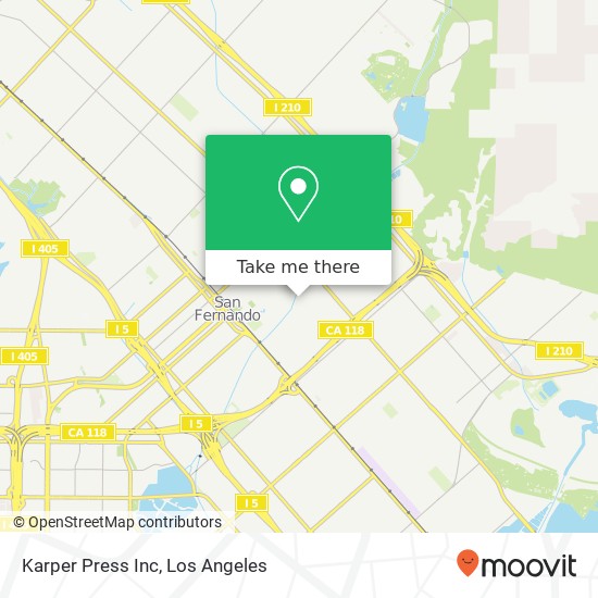 Karper Press Inc map