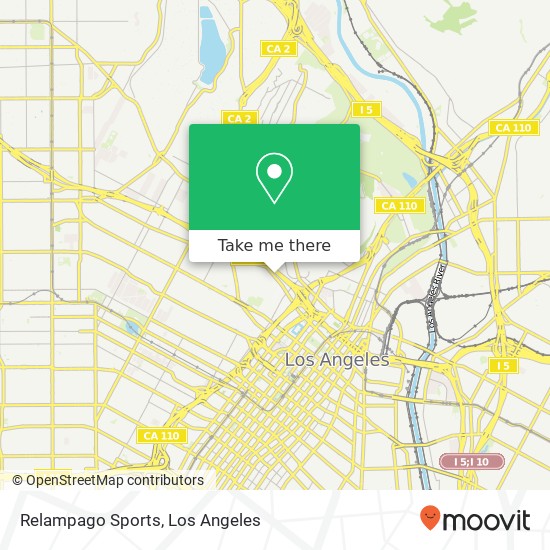 Relampago Sports map