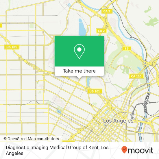 Diagnostic Imaging Medical Group of Kent map