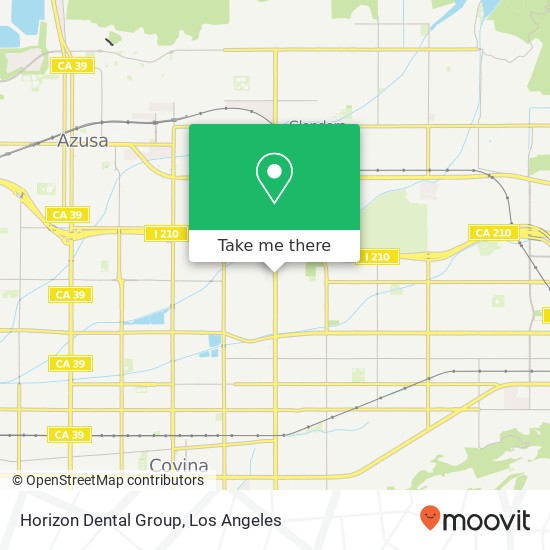 Mapa de Horizon Dental Group