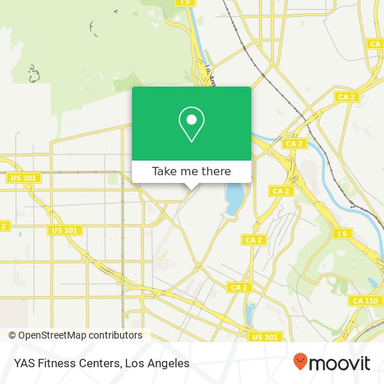 YAS Fitness Centers map