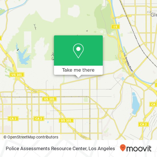 Police Assessments Resource Center map