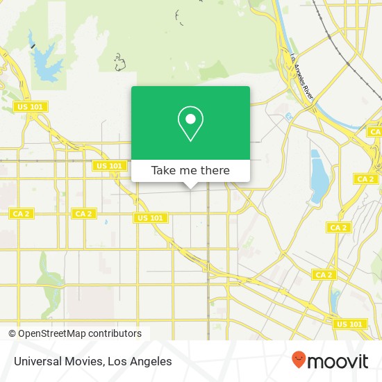 Universal Movies map