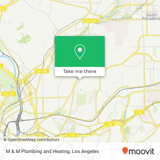 Mapa de M & M Plumbing and Heating