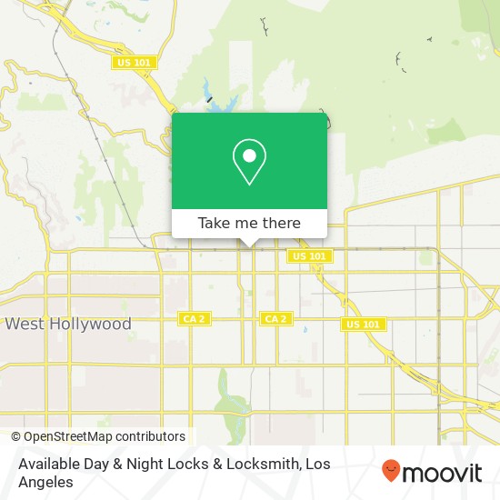 Available Day & Night Locks & Locksmith map