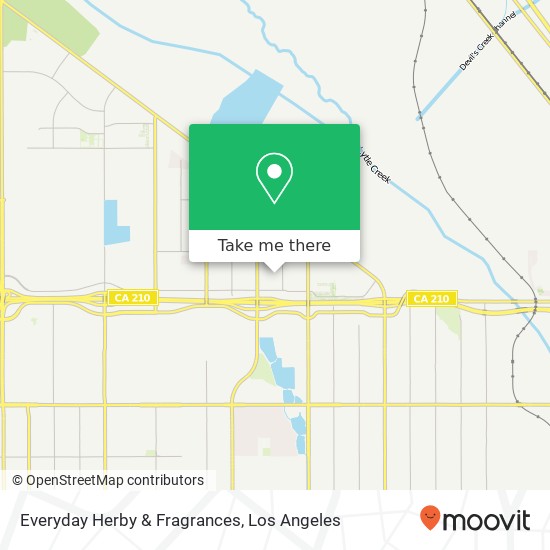 Everyday Herby & Fragrances map