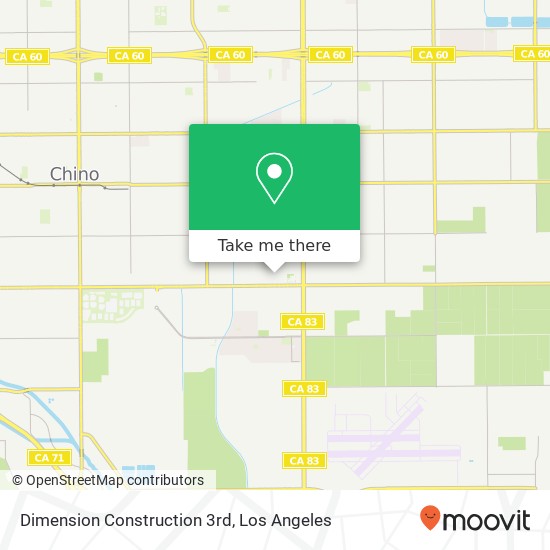 Dimension Construction 3rd map