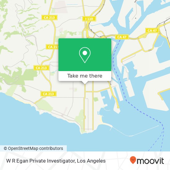 Mapa de W R Egan Private Investigator