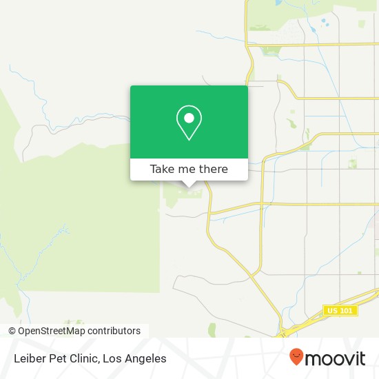 Leiber Pet Clinic map