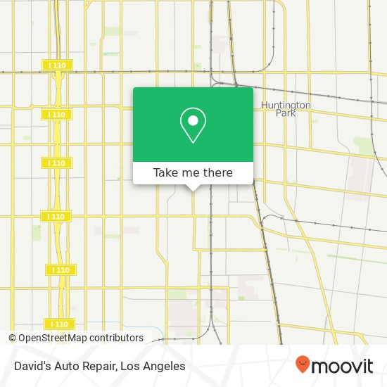 Mapa de David's Auto Repair