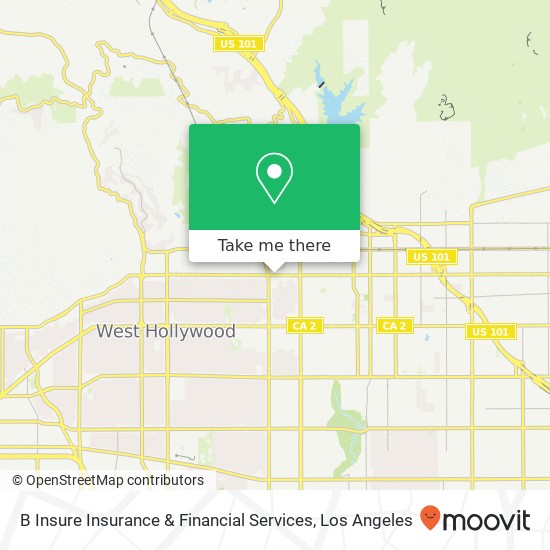 B Insure Insurance & Financial Services map
