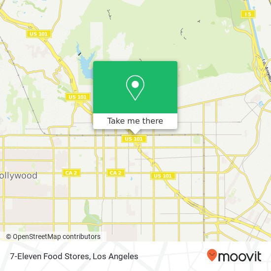 Mapa de 7-Eleven Food Stores
