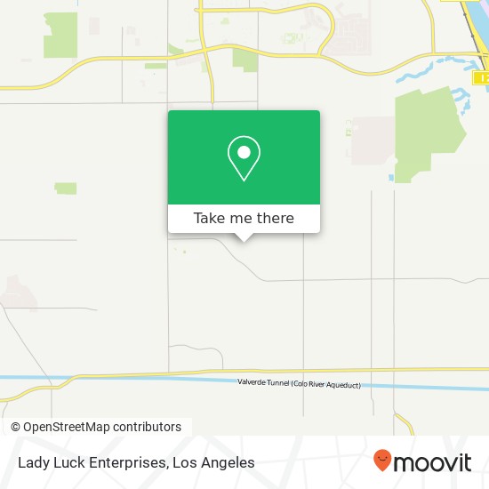 Mapa de Lady Luck Enterprises