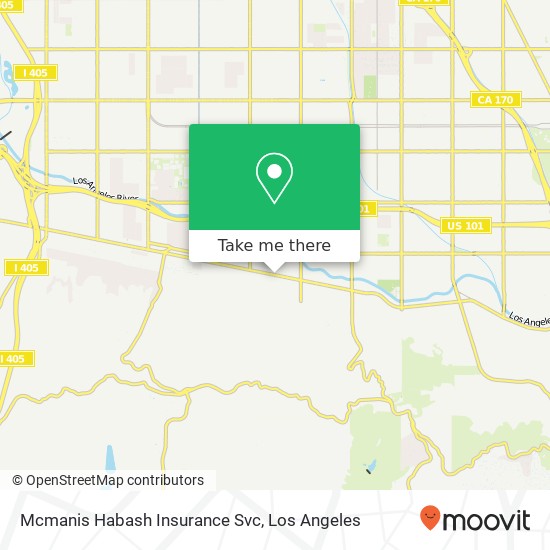 Mcmanis Habash Insurance Svc map