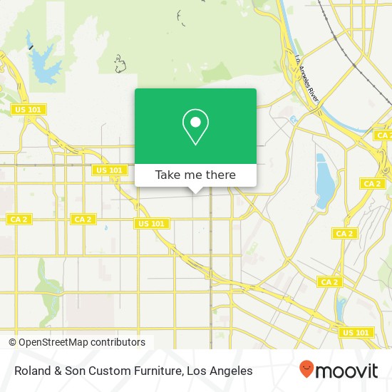 Roland & Son Custom Furniture map