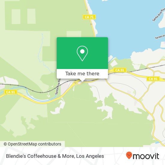 Mapa de Blendie's Coffeehouse & More