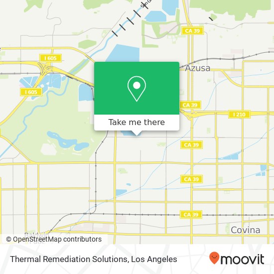 Thermal Remediation Solutions map