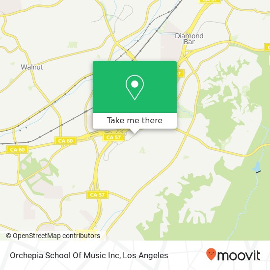 Orchepia School Of Music Inc map