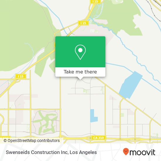 Swenseids Construction Inc map